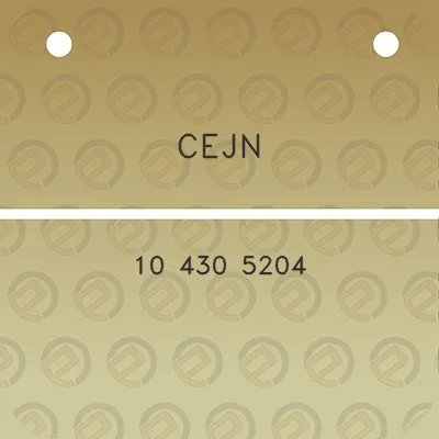 cejn-10-430-5204