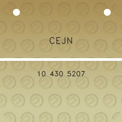 cejn-10-430-5207