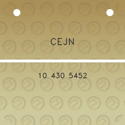 cejn-10-430-5452