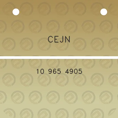 cejn-10-965-4905