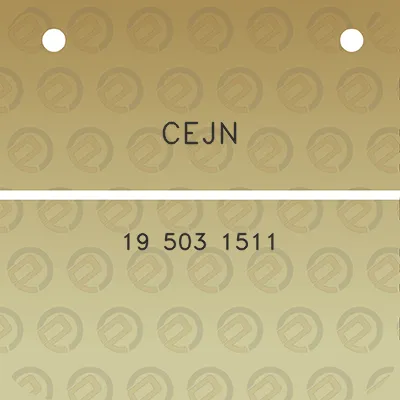 cejn-19-503-1511