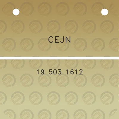 cejn-19-503-1612