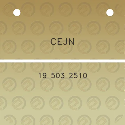 cejn-19-503-2510