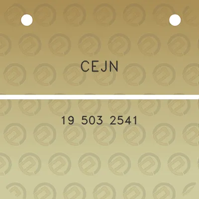 cejn-19-503-2541