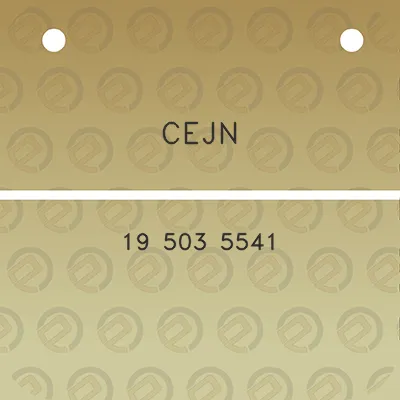 cejn-19-503-5541