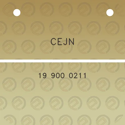 cejn-19-900-0211