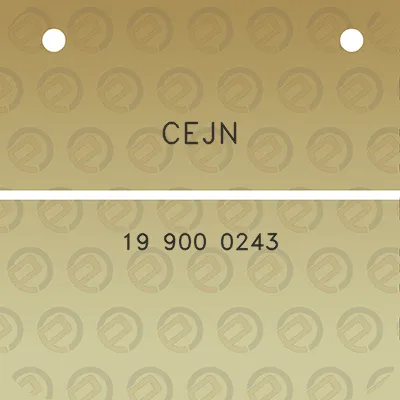 cejn-19-900-0243