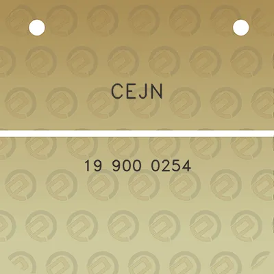 cejn-19-900-0254