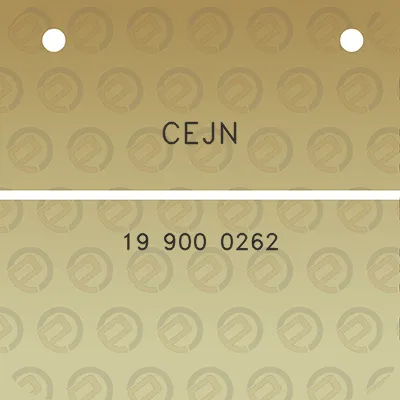 cejn-19-900-0262