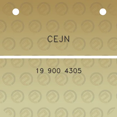 cejn-19-900-4305