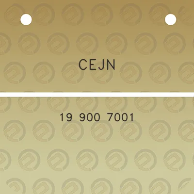 cejn-19-900-7001