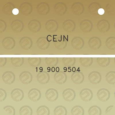 cejn-19-900-9504