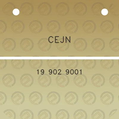 cejn-19-902-9001