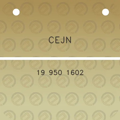 cejn-19-950-1602