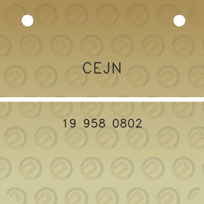 cejn-19-958-0802