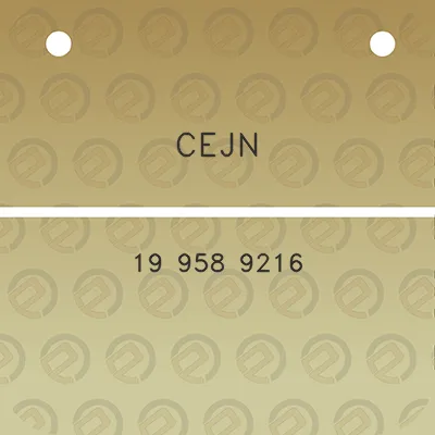 cejn-19-958-9216