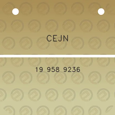 cejn-19-958-9236