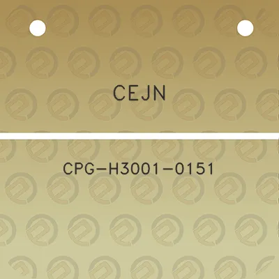 cejn-cpg-h3001-0151