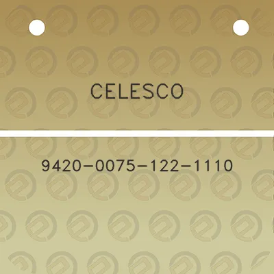 celesco-9420-0075-122-1110