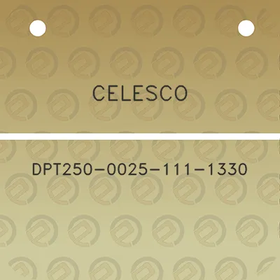 celesco-dpt250-0025-111-1330