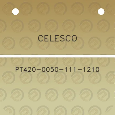 celesco-pt420-0050-111-1210