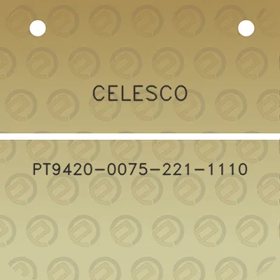 celesco-pt9420-0075-221-1110