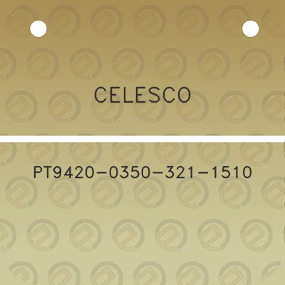 celesco-pt9420-0350-321-1510