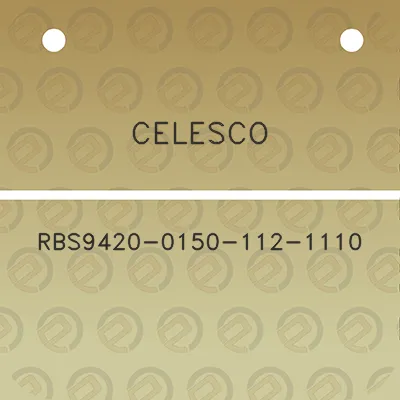 celesco-rbs9420-0150-112-1110