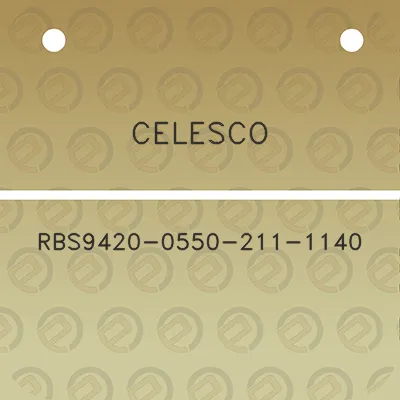 celesco-rbs9420-0550-211-1140