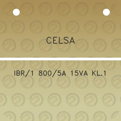 celsa-ibr1-8005a-15va-kl1