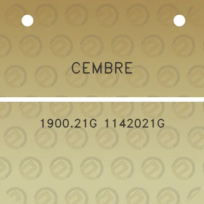 cembre-190021g-1142021g