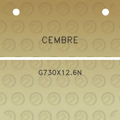 cembre-g730x126n