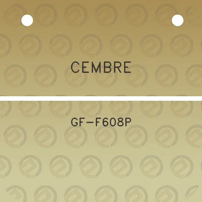 cembre-gf-f608p