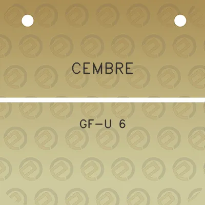 cembre-gf-u-6