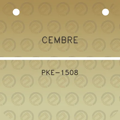 cembre-pke-1508