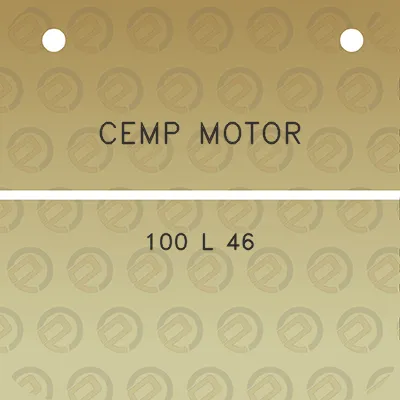 cemp-motor-100-l-46