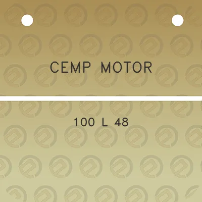 cemp-motor-100-l-48