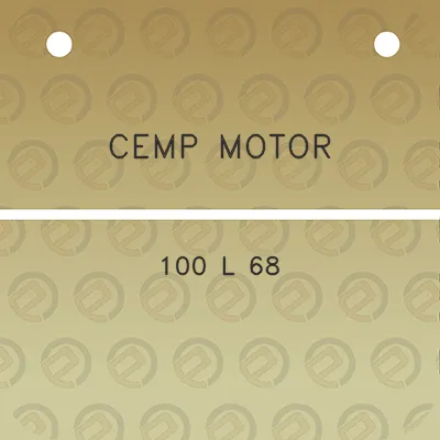 cemp-motor-100-l-68