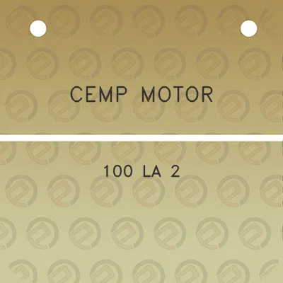 cemp-motor-100-la-2