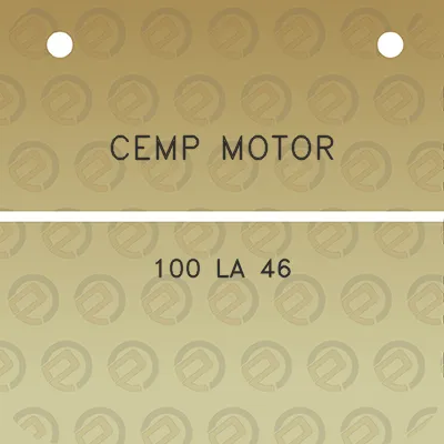 cemp-motor-100-la-46