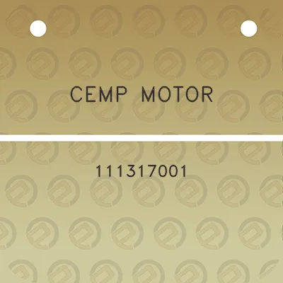 cemp-motor-111317001