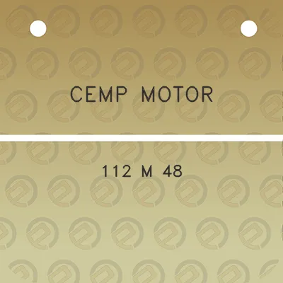 cemp-motor-112-m-48