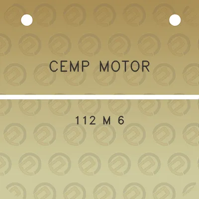 cemp-motor-112-m-6