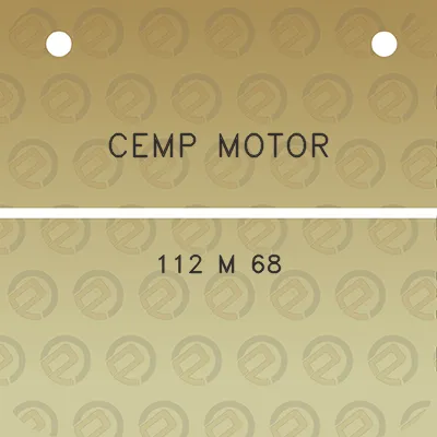 cemp-motor-112-m-68