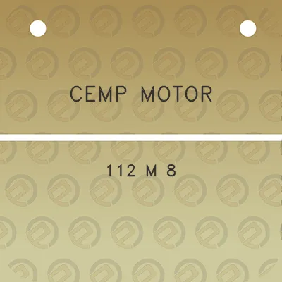 cemp-motor-112-m-8