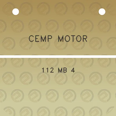 cemp-motor-112-mb-4