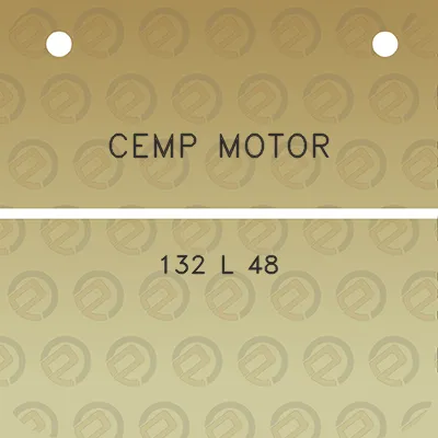 cemp-motor-132-l-48