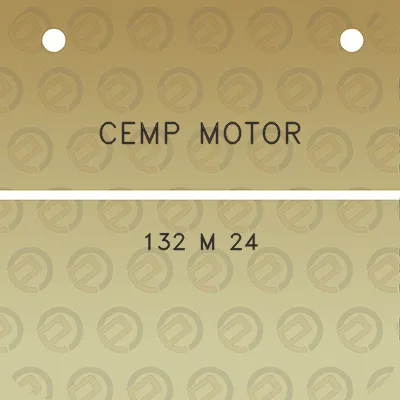 cemp-motor-132-m-24