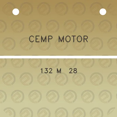 cemp-motor-132-m-28