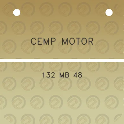 cemp-motor-132-mb-48